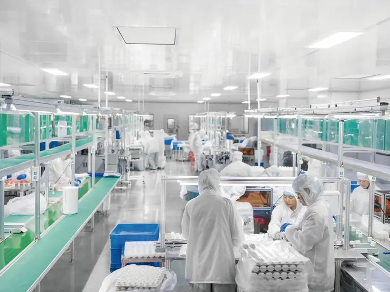 Assembly and filling